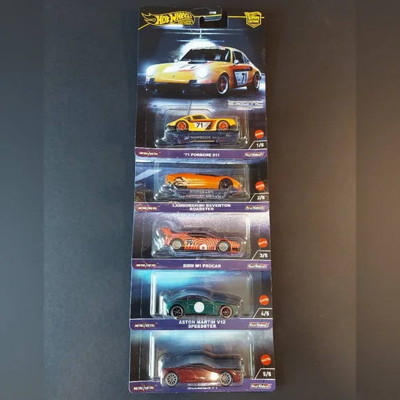 Premium Hotwheels Complete Set of 5 - Picture 2 of 8